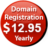 $8.75 Yearly Domain Registration