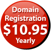 $12.45 Yearly Domain Registration